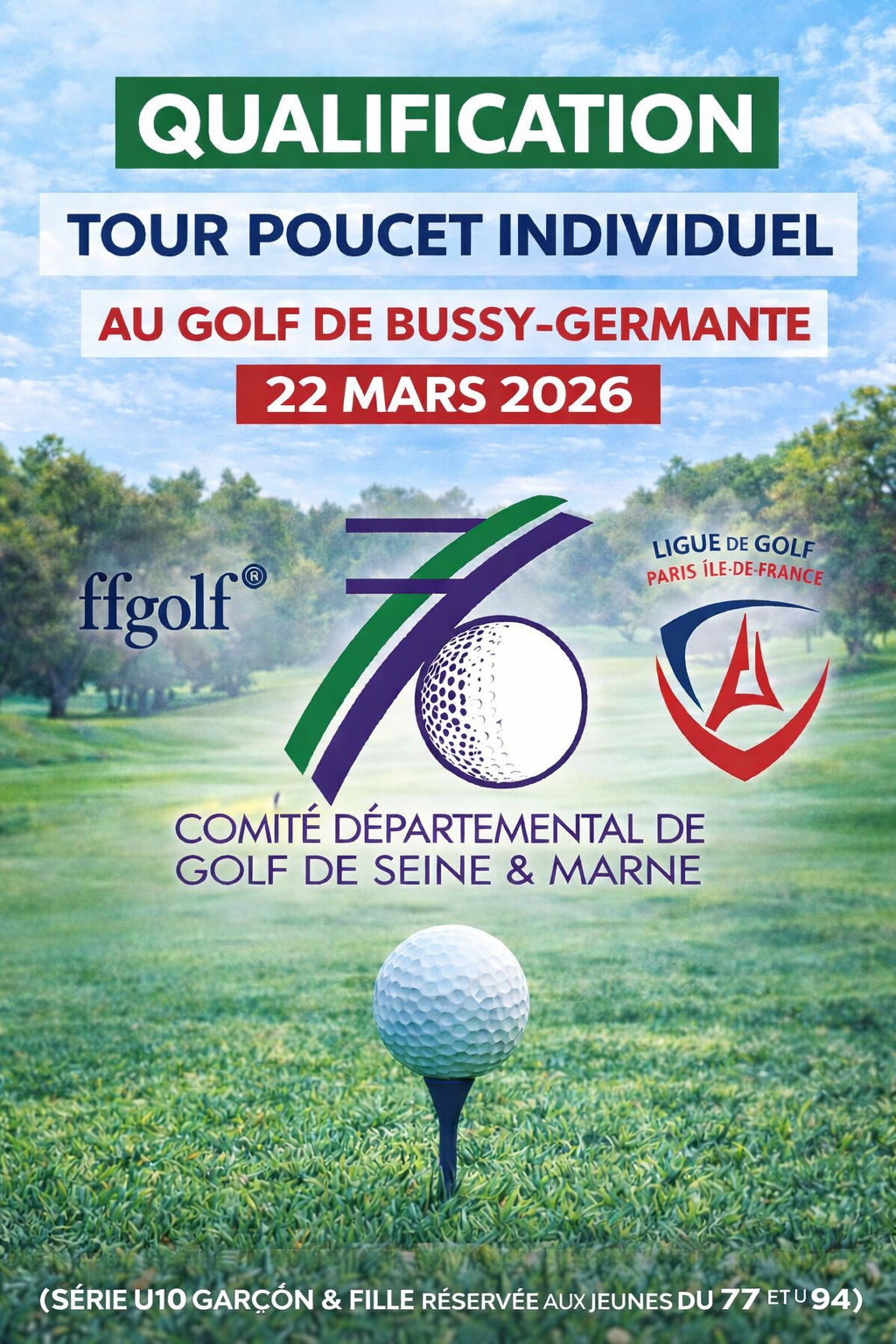 Qualification Départemental Tour Poucets Individuel Fermé 77/94 (T2/3)