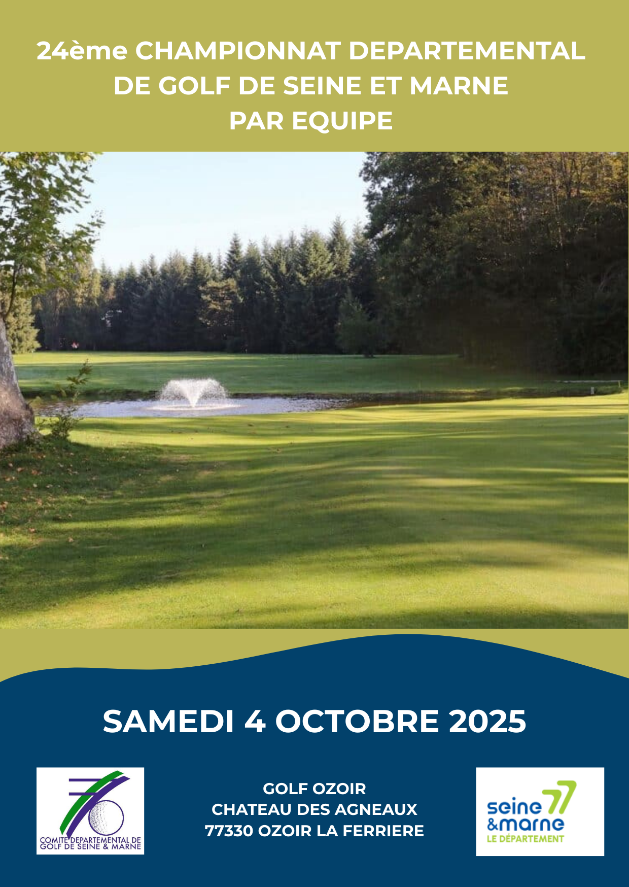 CHAMPIONNAT DEPARTEMENTAL PAR EQUIPE